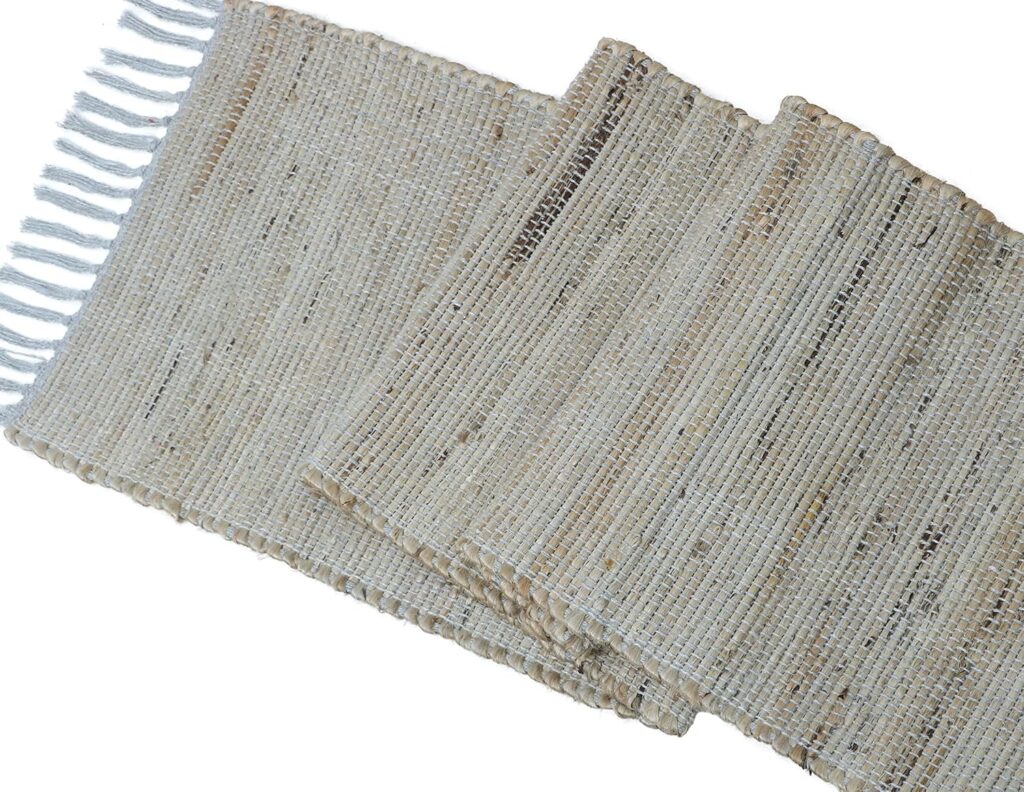Natural Woven Fringe Runner