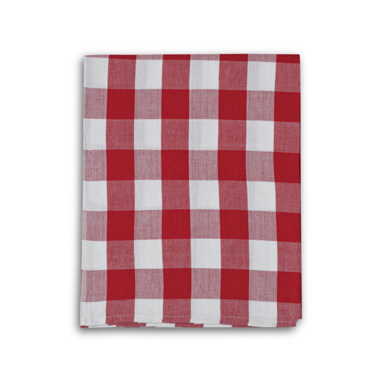 Red Gingham Tablecloth