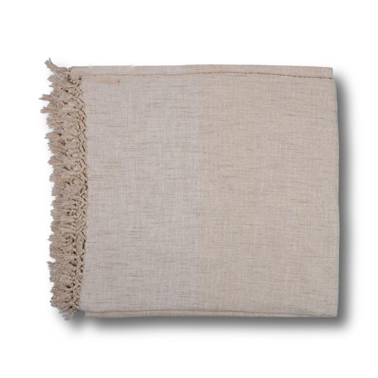 Solid Beige Bedcover